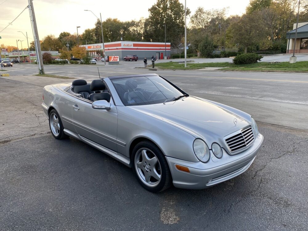 Mercedes Benz CLK 430 Convertible on a sunny day