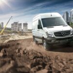 Mercedes-Benz Sprinter 4x4 Retouching Before and After - Side View Comparison