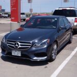 2015 Mercedes Benz E350 rental car at Avis lot