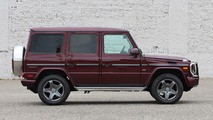 Designo Mystic Red 2016 Mercedes-Benz G550 Review front view