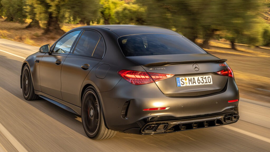 Mercedes AMG C63 S E Performance Front View - Potential Mercedes AMG C63 For Sale Option