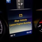 Mercedes Benz Stop Vehicle Leave Engine Running Warning Message