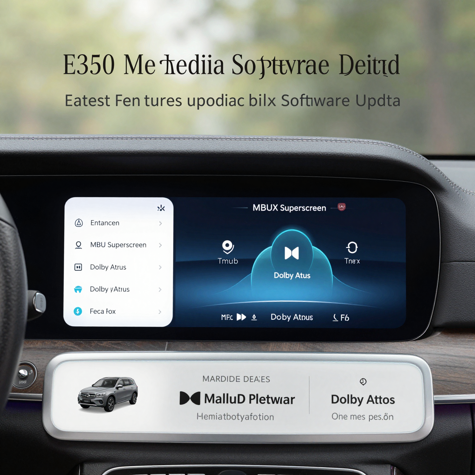 Mercedes E350 Media Software Update