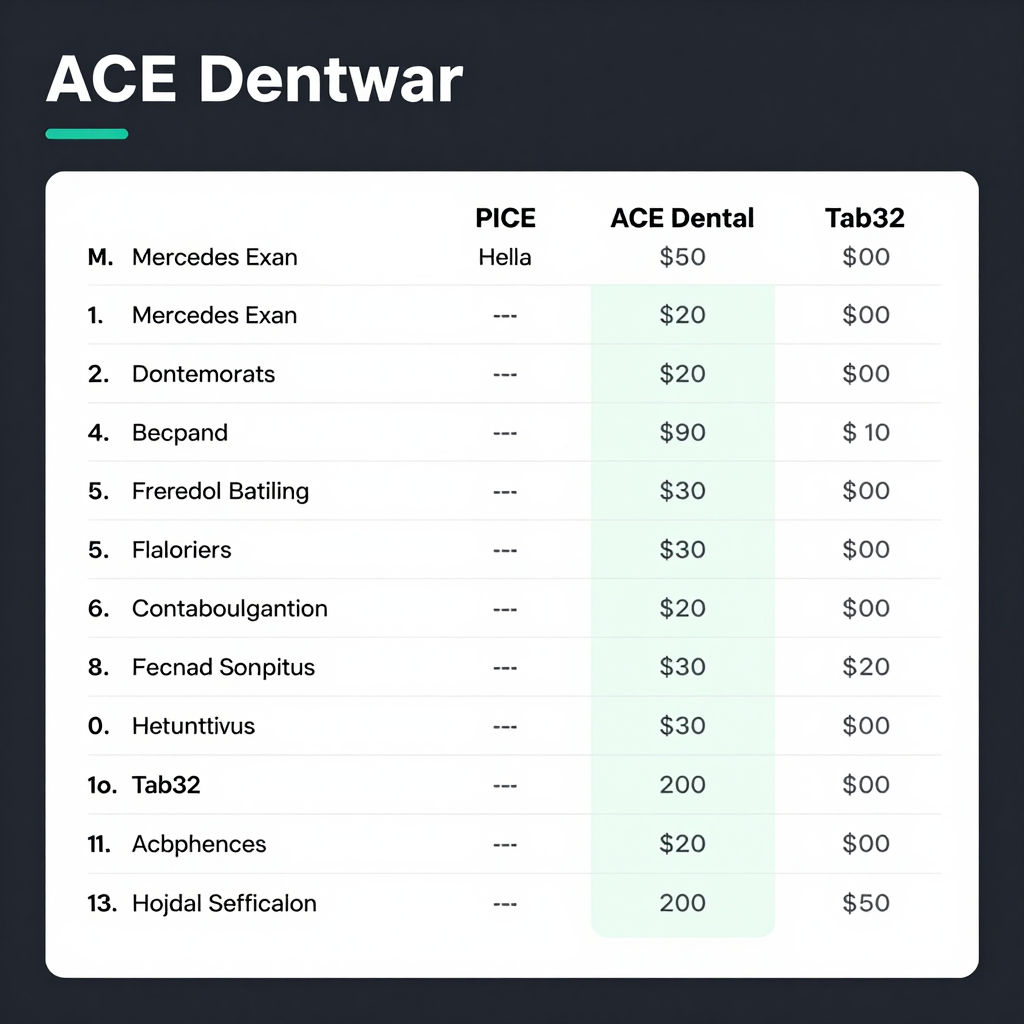 Comparison of dental software