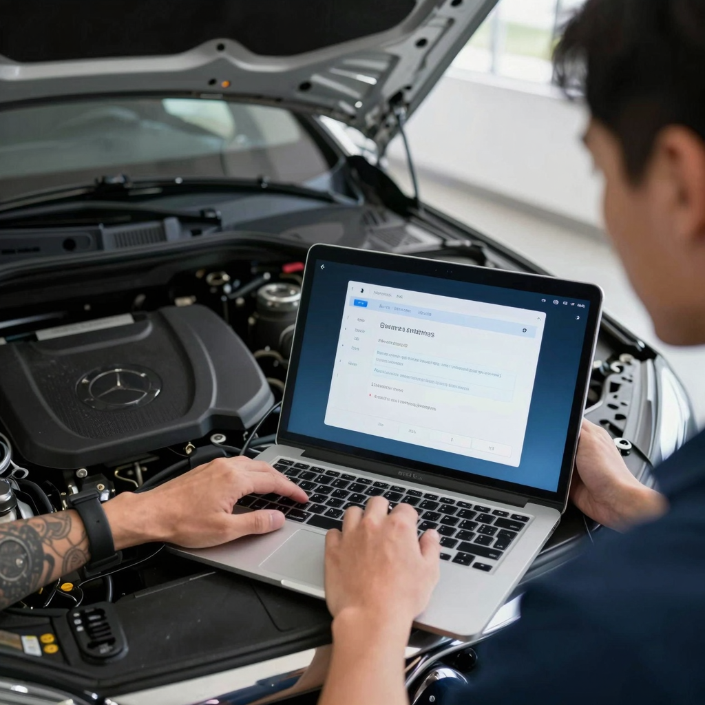 Mercedes-Benz Software Update Process