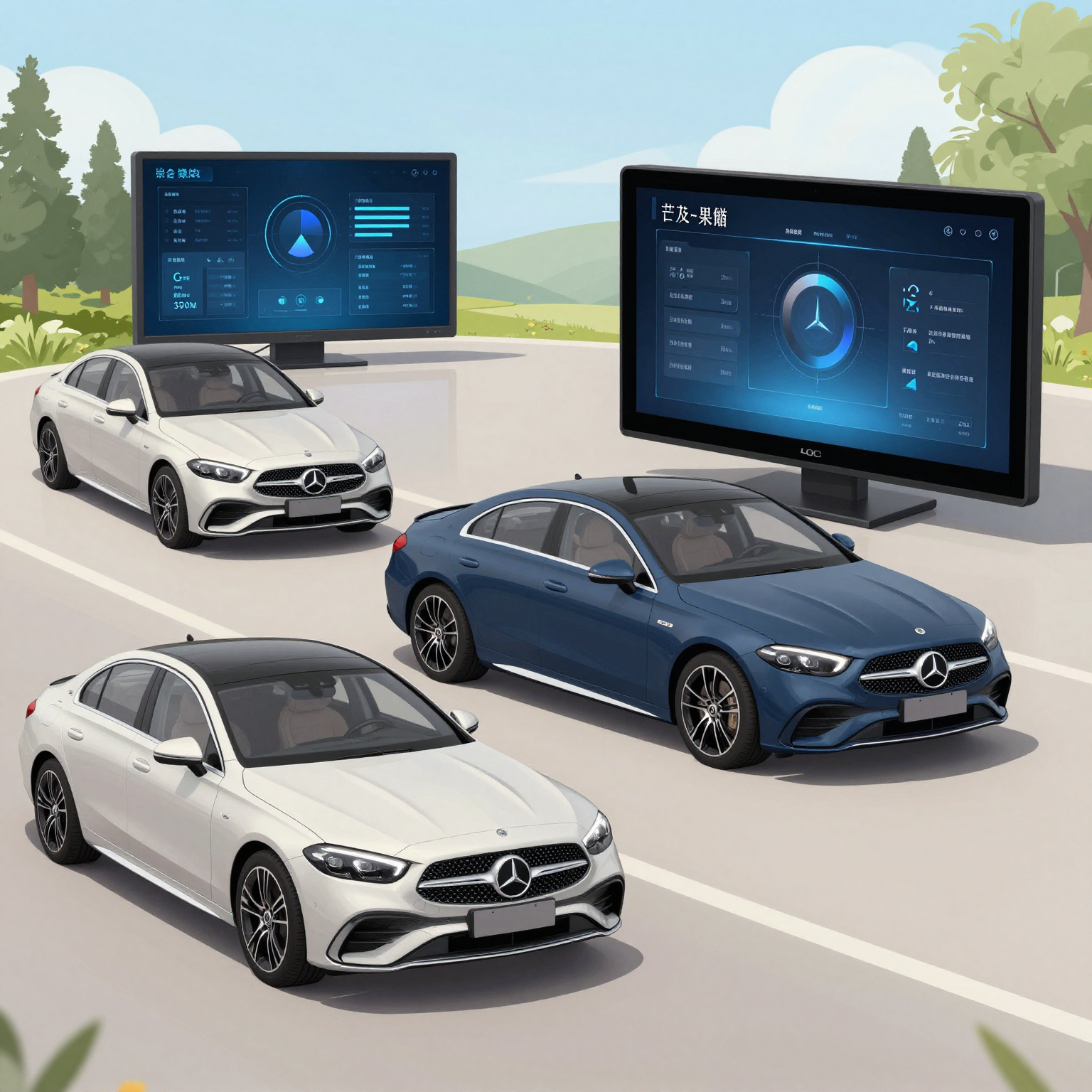 Mercedes-Benz Software Implementation