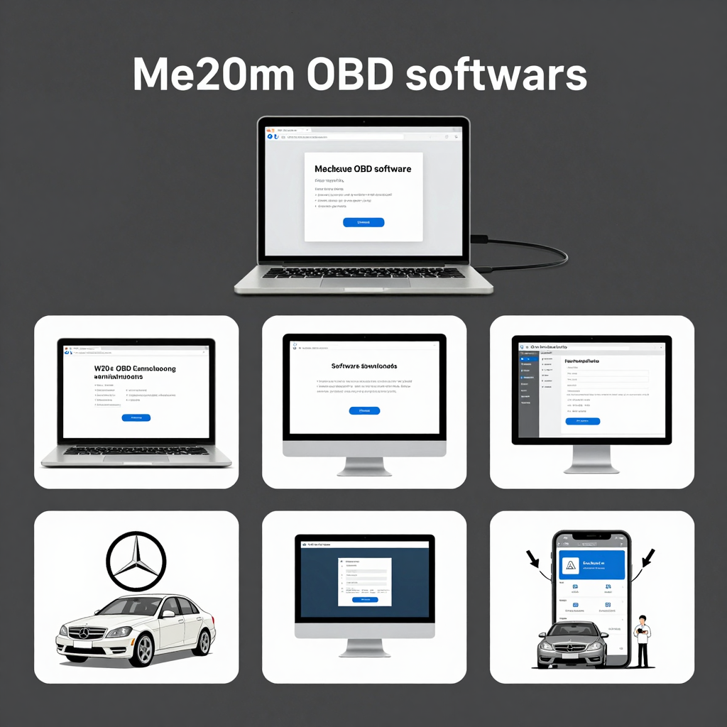 Installation Process for Mercedes W204 OBD Software