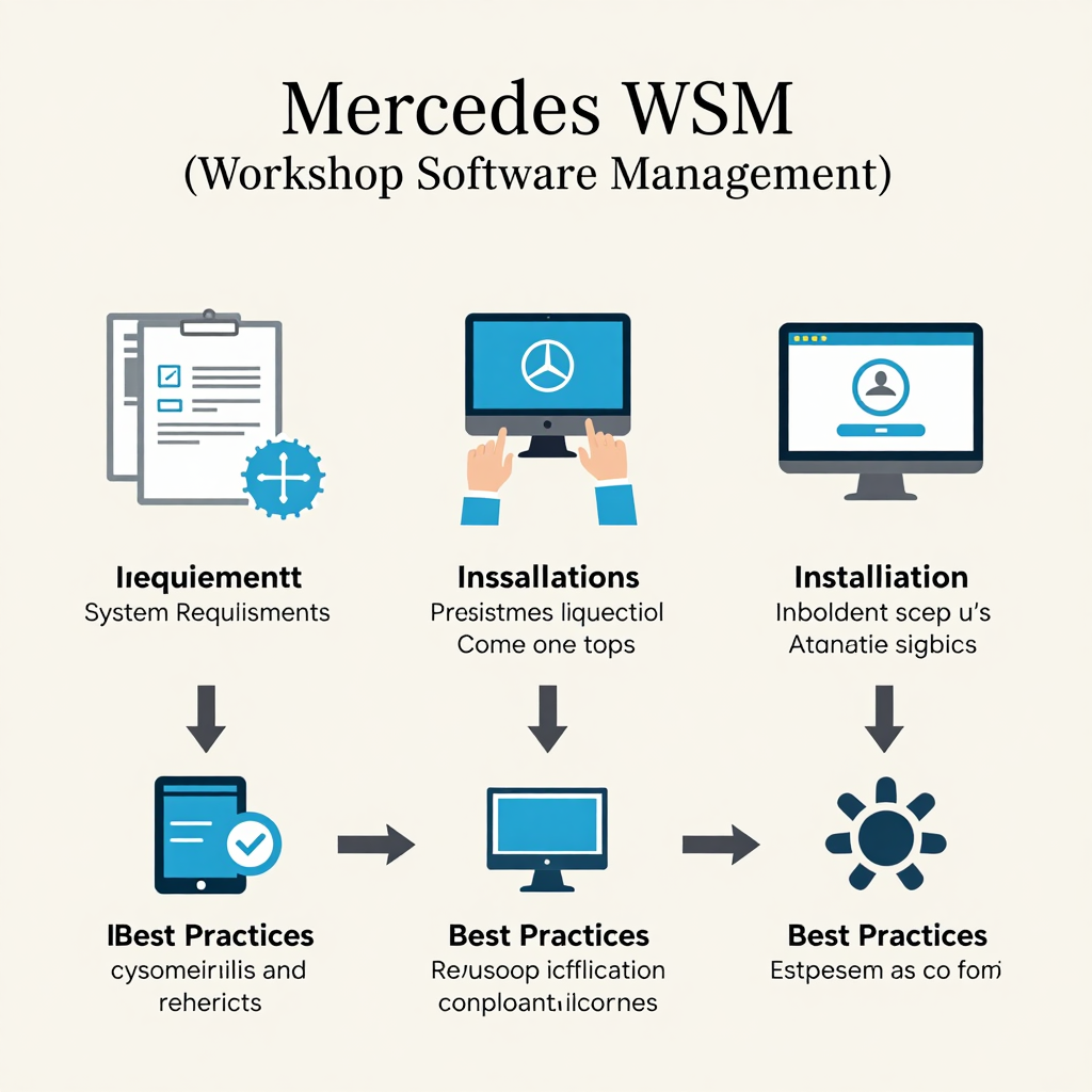 Installation and Setup Process for Mercedes WSM