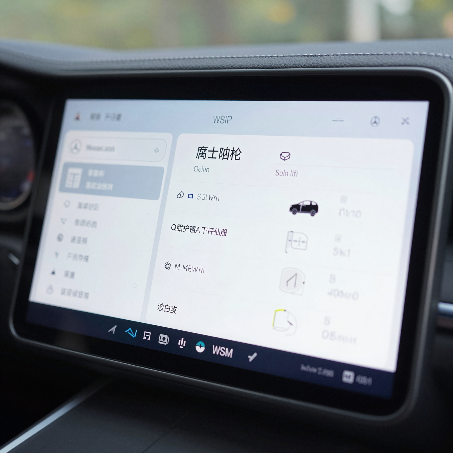 Mercedes WSM Interface