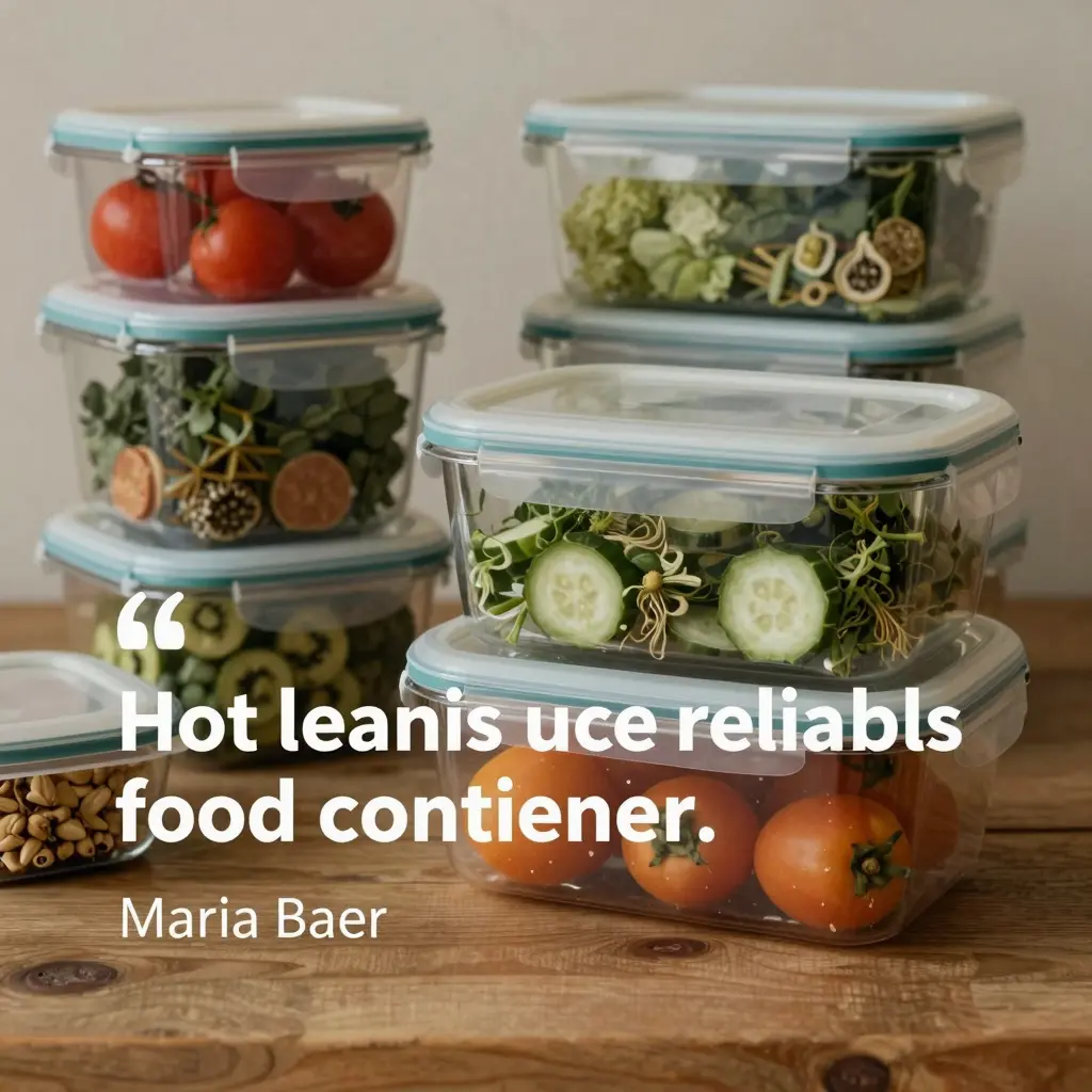 Importance of Reliable Food Containers