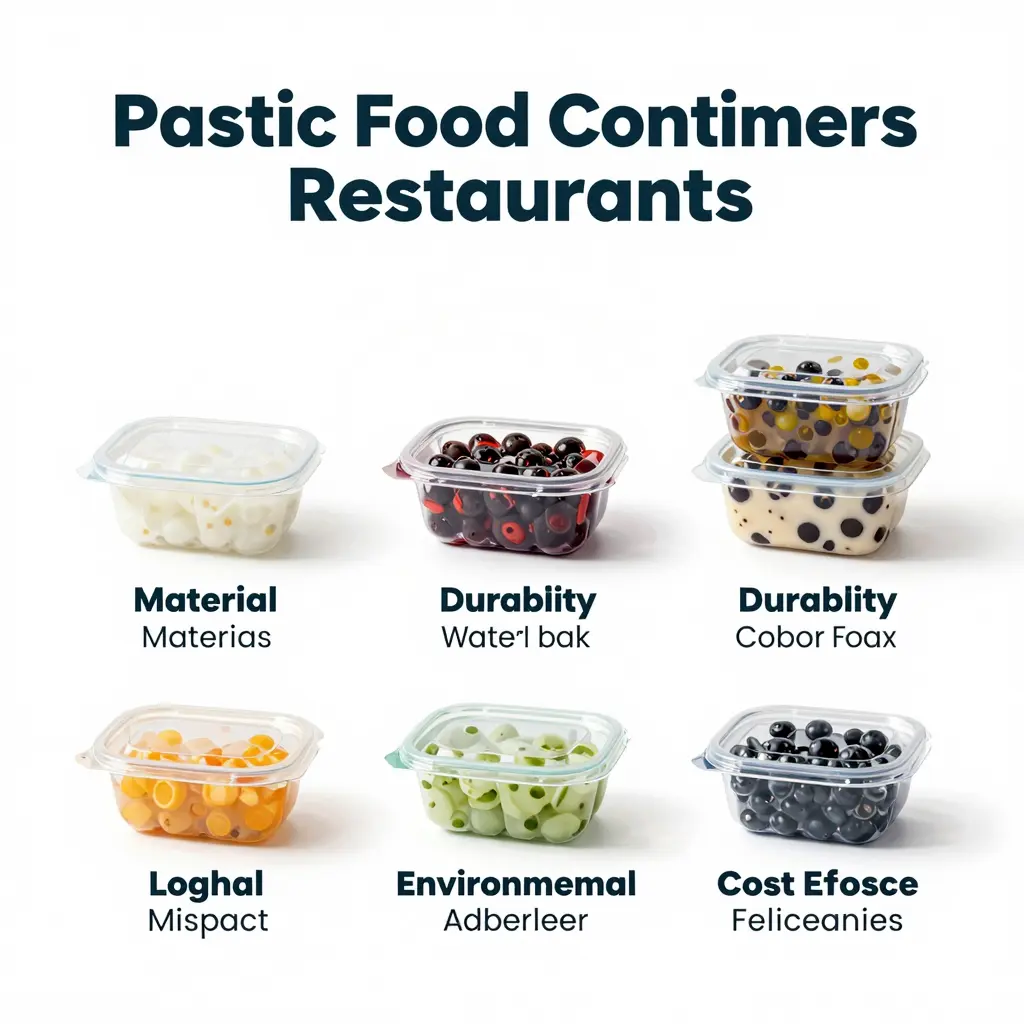 Factors to Consider When Choosing Plastic Food Containers