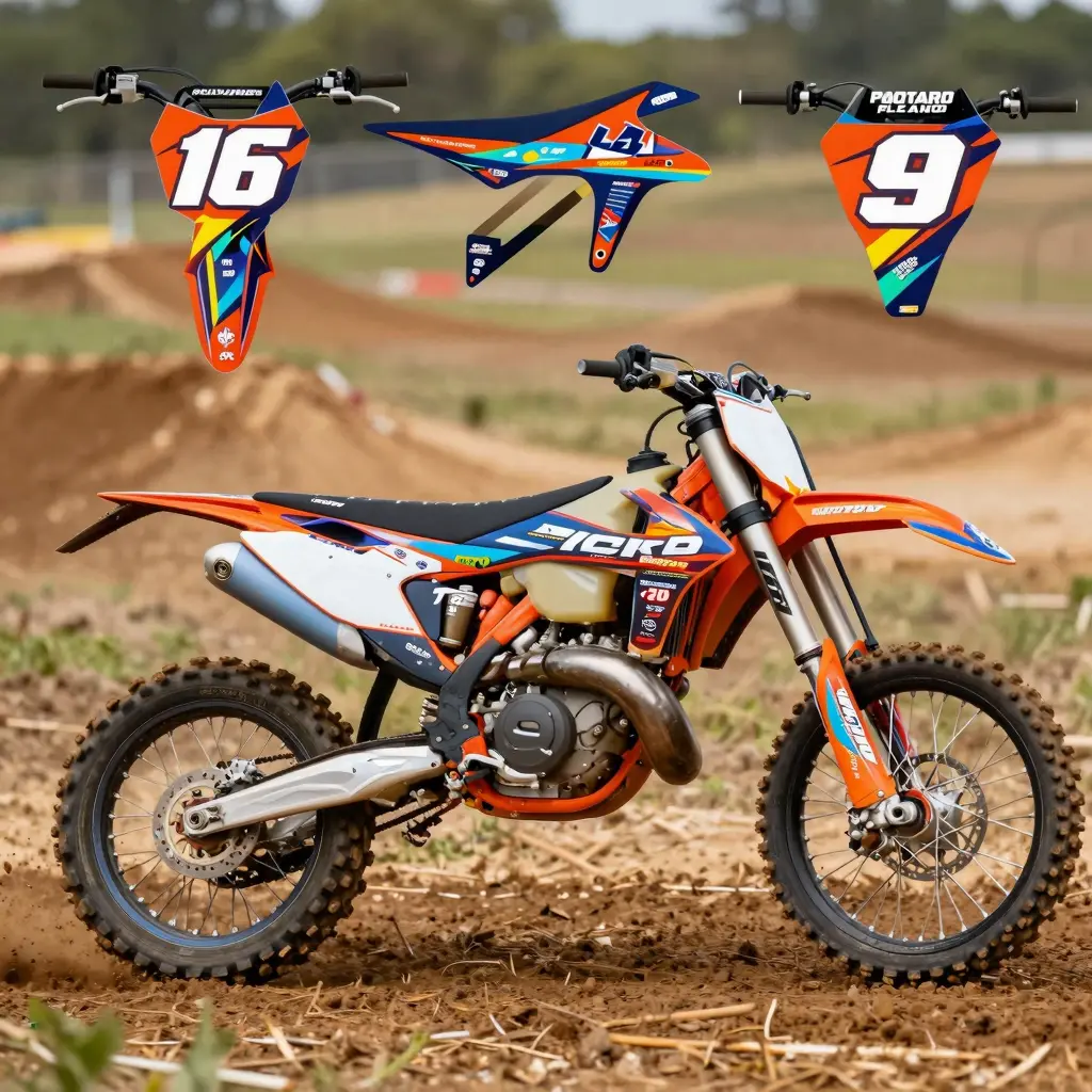 Personalized Dirt Bike Graphics
