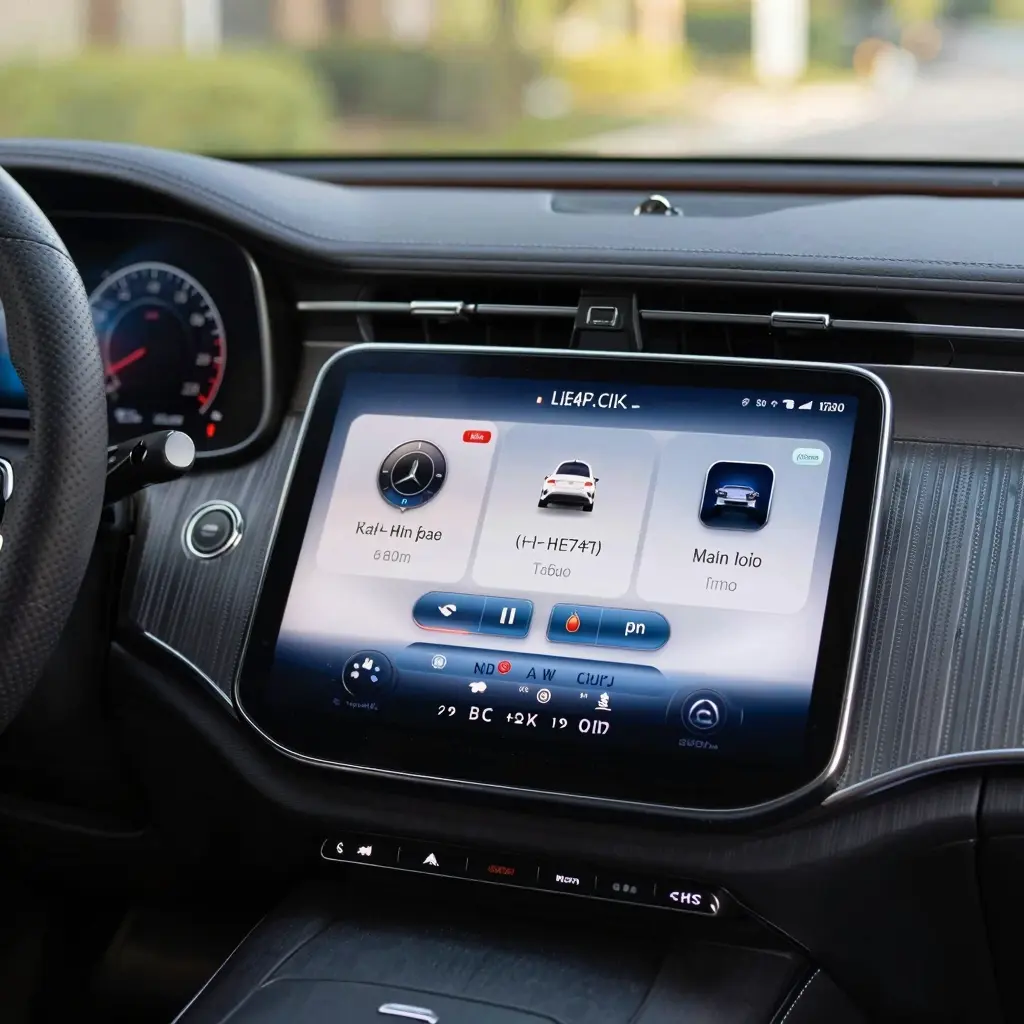 2024 Mercedes-Benz Software Update Interface