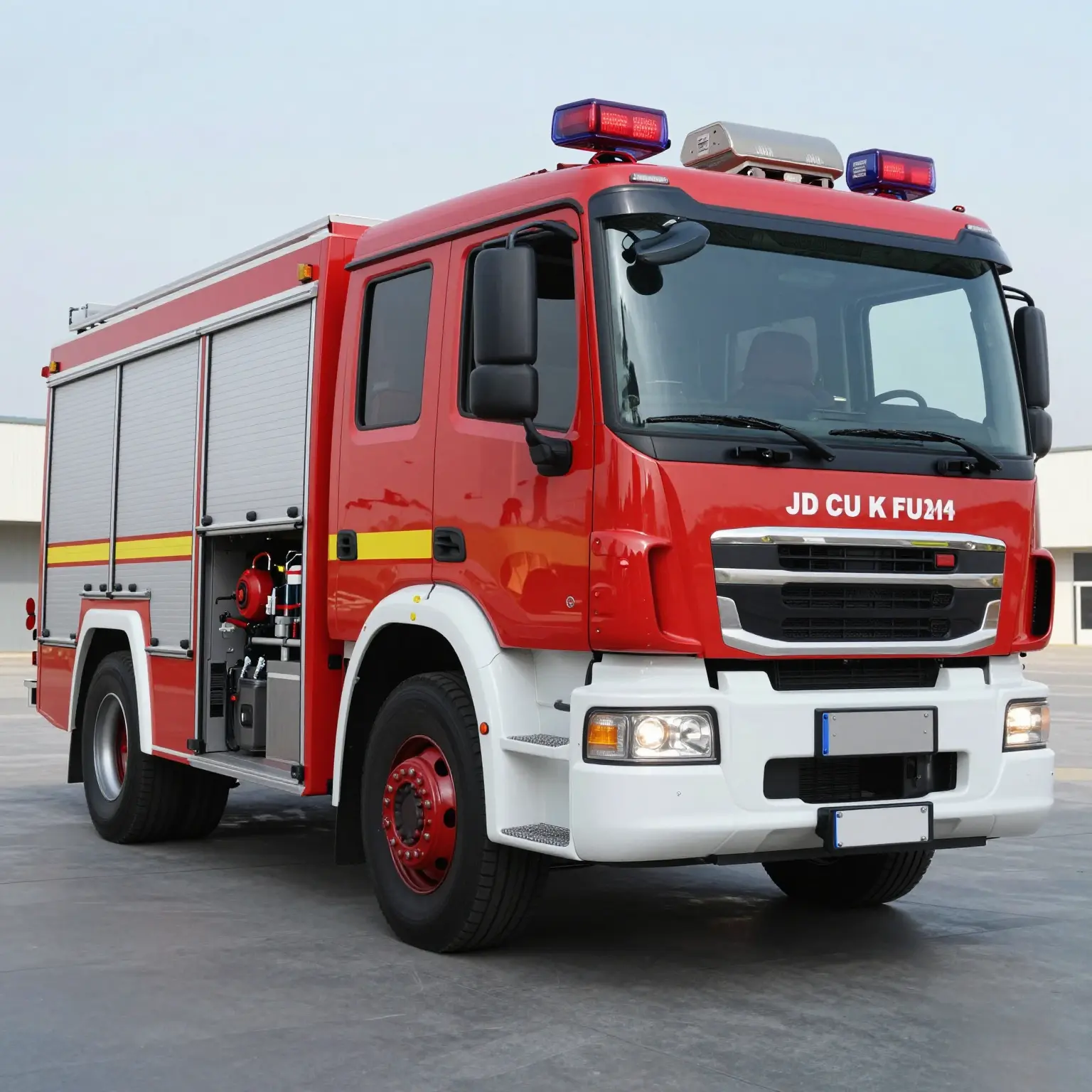 Modern Fire Engine