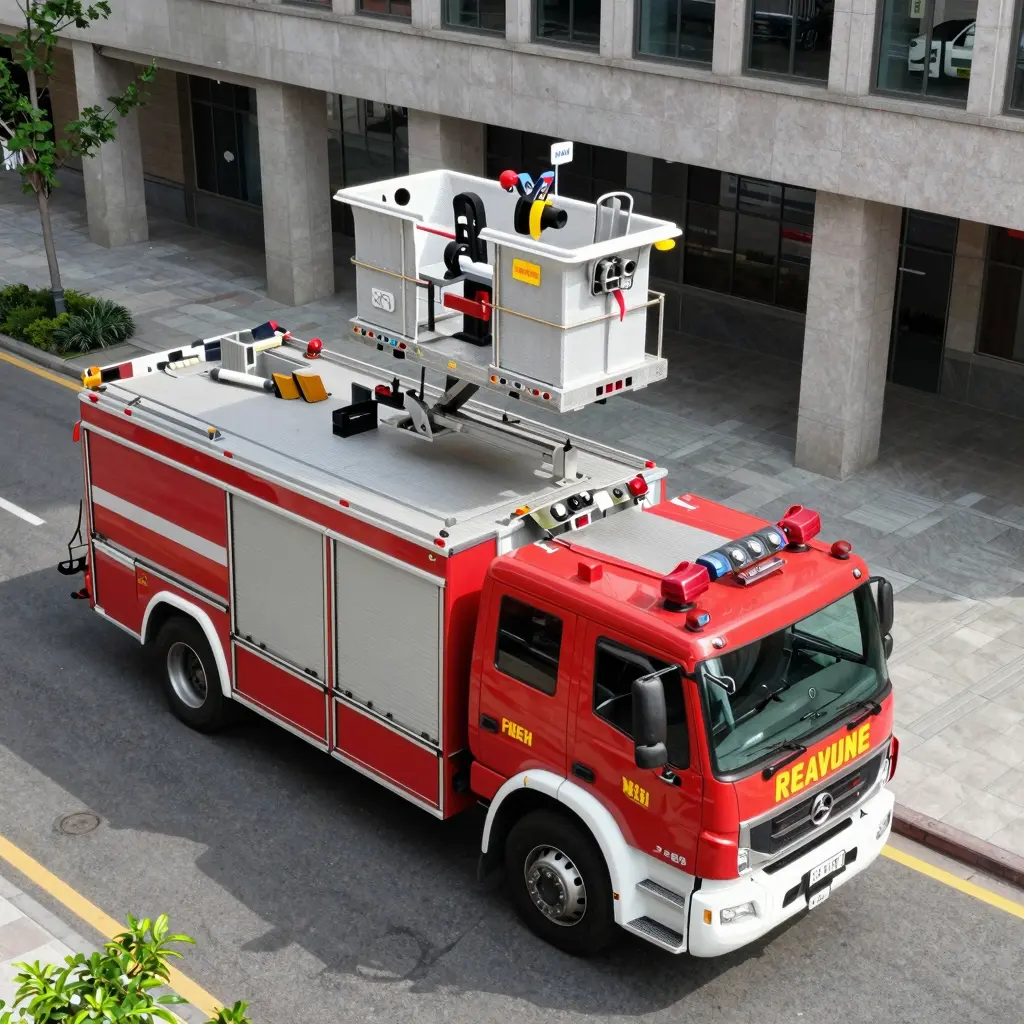 Aerial Platform Fire Truck