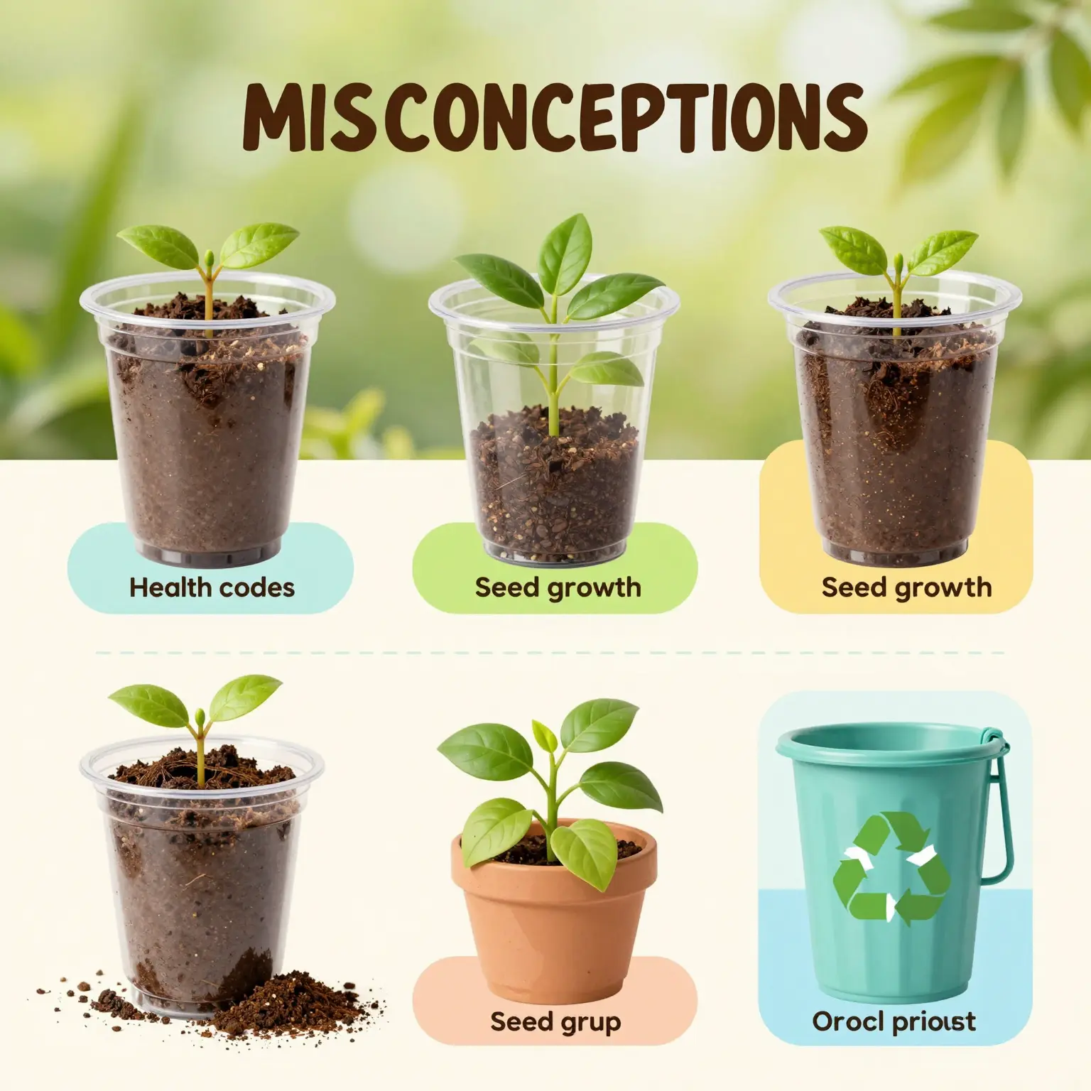 Common Misconceptions Infographic