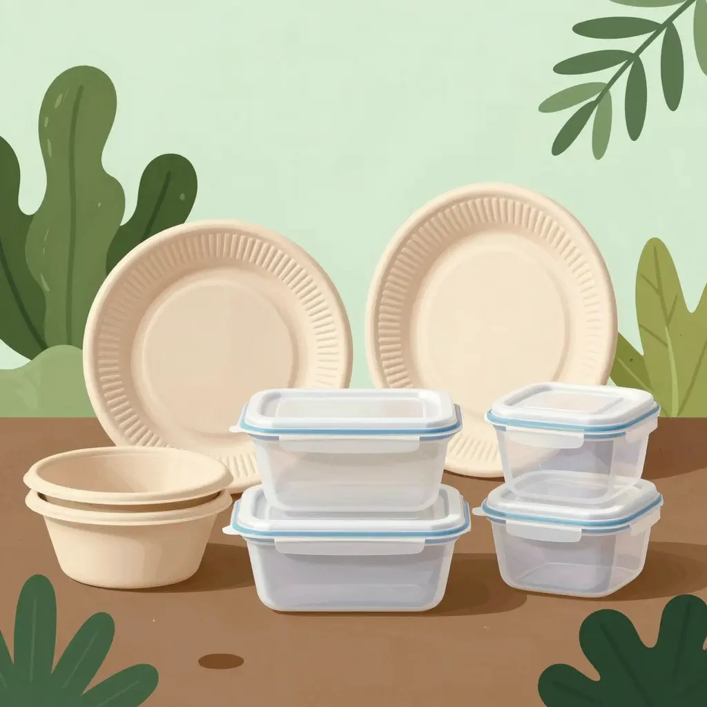 Eco-Friendly Tableware and Containers